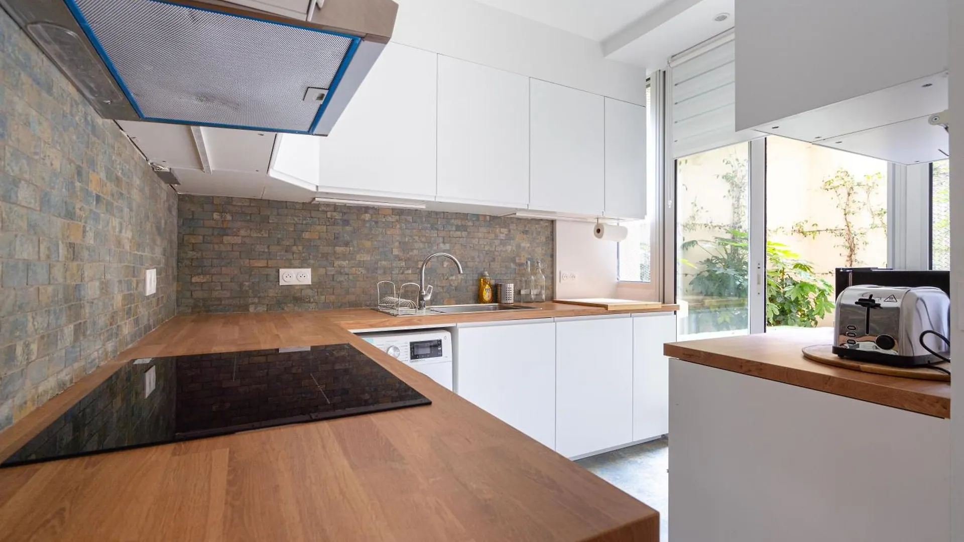 Grand Appartement Climatise 2Br Avec Terrasse Paris